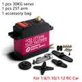 1X Waterproof Servo 20Kg 25Kg 30Kg 35Kg 40Kg High Speed servo Metal Gear Digital Servo RC Baja Servo For 1/8 1/10 Scale RC Cars