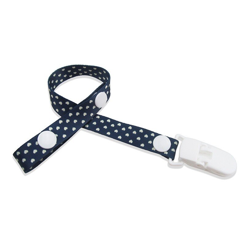 1pc Adjust Baby Pacifier Clip Chain Ribbon Dummy Holder Soother Pacifier Clips Strap Nipple Holder for Infant Feeding