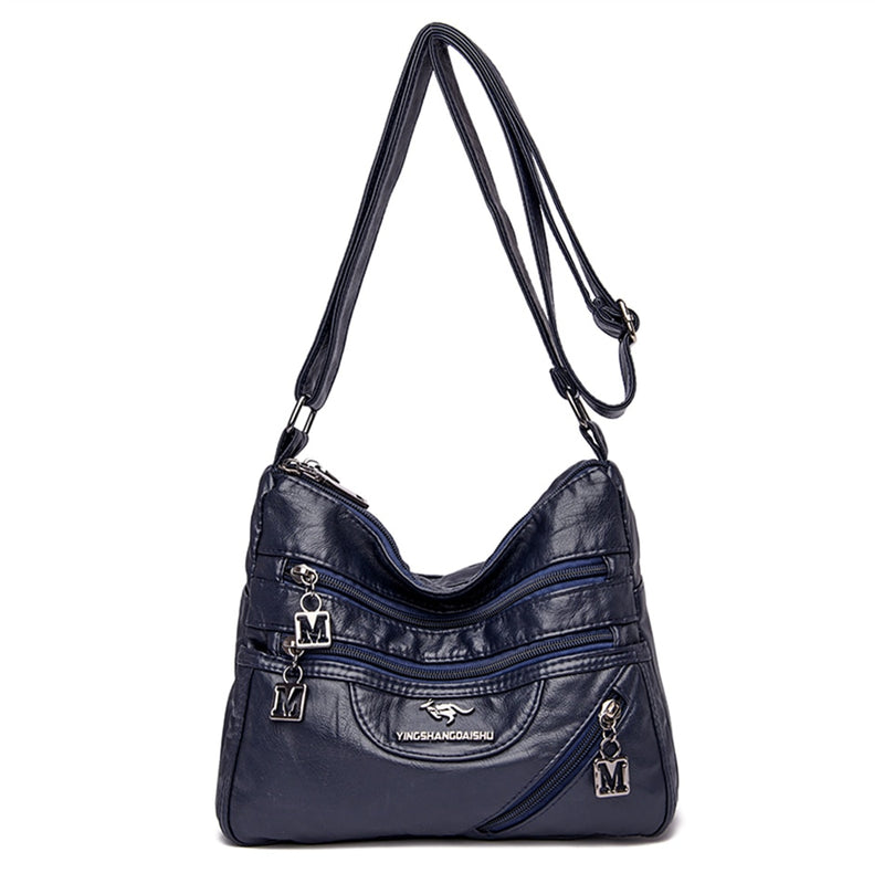 High Quality Soft Leather Luxury Purses and Handbags Women&