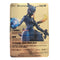 Newest Pokemon Vmax V GX EX Shiny Gold Metal Card PV French Game Tag Team Fighting Ordering Series Child Christmas Gift