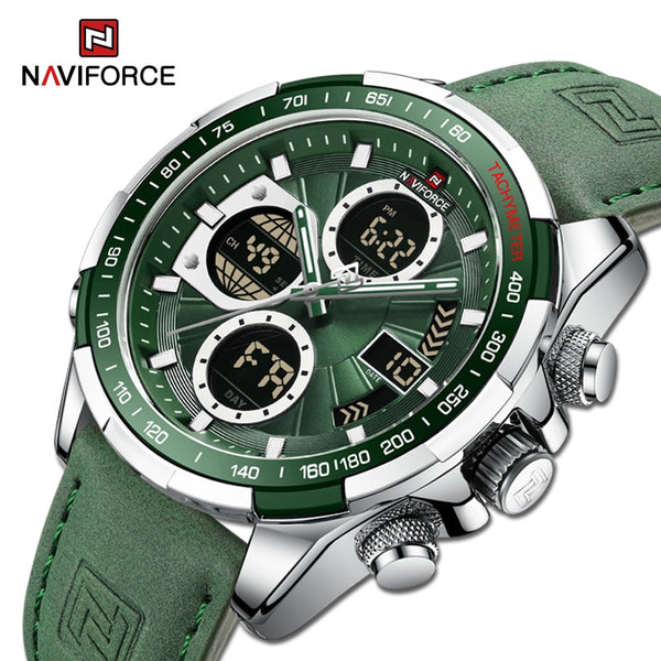 New NAVIFORCE Fashion Military Watches for Men Luxury Original Sports Chronograph Watch Waterproof Quartz WristWatch Clock Gift
