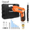 Electric Screwdriver Battery Rechargeable Cordless Screwdriver Powerful Impact Wireless Screwdriver Drill Electric Screw Driver