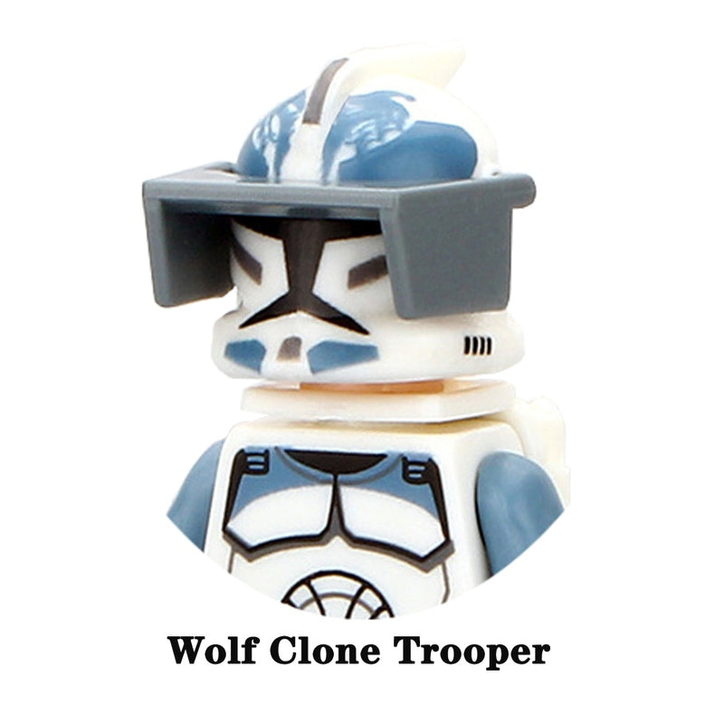 Disney 501st Clone Troopers Building Block Scout Republic Commando Appo Echo Cody Rex Jesse SEV Gree Kashyyyk Action Figures