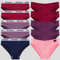 10PCS/Set Women&#39;s Underwear Cotton Panty Sexy Panties Female Underpants Solid Color Panty Intimates Women Lingerie S-4XL