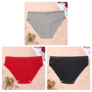 Cotton Panty 3Pcs/lot Solid Women&
