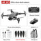 XKJ L900 PRO GPS Drone 4K Dual HD Camera Professional Aerial Photography Brushless Motor Foldable Quadcopter RC Distance1200M