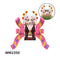 WM6116 WM6137 WM2344-A Demon Slayer Japanese Anime Uzui Tengen Rengoku Kyoujurou Tanjirou mini Action toy Figures Assemble toys