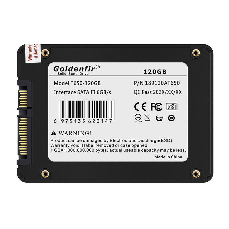 lowest price SSD 128GB 256GB 512GB 2TB Goldenfir solid state disk hard disc drive for pc