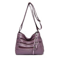 2022 Women Shoulder Bag Leather Luxury Handbags Women&#39;s Bags Designer Shoulder Crossbody Bag Female Fashion Female for Ladies