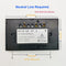 Wifi Smart Light Switch Glass Screen Touch Panel Voice Control Wireless Wall Switches Remote with Alexa Google Home 1/2/3/4 Gang