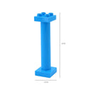 Big Building Blocks Compatible Slide Swing Seesaw Park Playground Series Large Bricks Children Educational Creative Toy Kid Gift