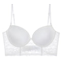Backless Bra Invisible Bralette Lace Wedding Bras Low Back Underwear Push Up Brassiere Women Seamless Lingerie Sexy Corset BH