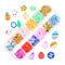 Fluorescence Butterfly Heart Fruits Various Shapes Nail Art Glitter Flakes 3D Colourful Sequins Polish Manicure Nail Decoration