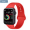 Silicone Bracelet Band For Apple Watch Strap 8 7 6 5 4 3 2 SE 42MM 38MM 44MM 40MM Strap For iWatch 41MM 45MM Smart Watch correa