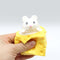 Pop up Funny Mouse and Cheese Block Squeeze Anti-stress Toy Hide and Seek Figures Stress Relief Fidget Toys for Kids Adult