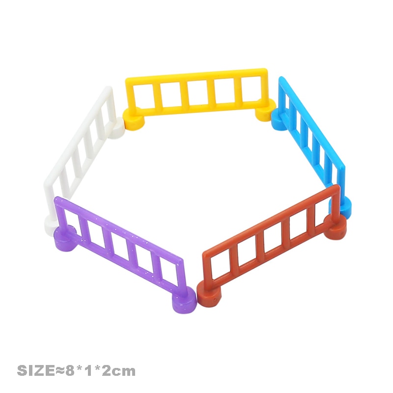 Big Building Blocks Pipeline Playground Spin Parts Slide Ladder Gear Swing Compatible Bricks Baby Assemble Interactive Toys Gift