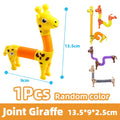 3D Pop Tube Silicone Alpaca Unicorn Push It Bubble Balls Decompression Pipe Anti-stress Vent Fidget Toys for Kids Adults Gifts