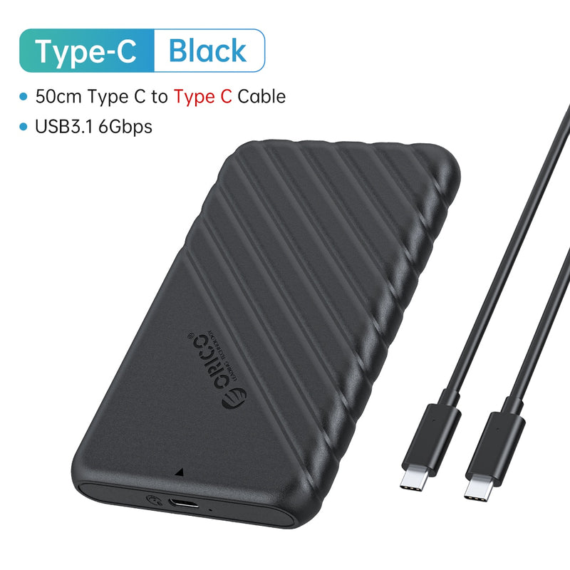 ORICO MicroB USB3.0 2.5&quot; External Storage HDD Case SATA 5Gbps HDD SSD Hard Drive Enclosure Support UASP for PC Laptop