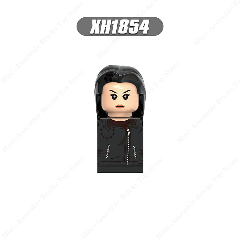 X0328 heroes blocks Disney anime movies X1833 X1835 X1836 mini action toy figures Assembly Toys bricks kids collection gifts