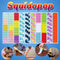 Suction Cup Squidopop Fidget Toy Square Pat Silicone Sheet Children Stress Relief Squeeze Toy Antistress Soft Squishy toy 2022