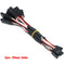 5pcs/lot 100/150/200/300/500mm RC Servo Y Extension Cord Cable Lead Wire For RC Servo JR Futaba RC Airplane Helicopter Car DIY