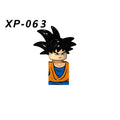KT1007 KT1009 KT1011 KT1020 KF6142 Dragon Ball Z Goku Vegeta Trunks Kuririn Mini Action toy Figures Kids Assemble dolls Gifts