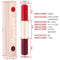 5 In 1 Matte Lipstick Kit Combo Strip Velvet Sexy Red Lip Tint Non-stick Cup Lip Gloss Lip Oil Makeup Lips Cosmetic Set