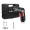 Electric Screwdriver Battery Rechargeable Cordless Screwdriver Powerful Impact Wireless Screwdriver Drill Electric Screw Driver