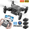 V2 Mini Drone 4K 1080P HD Camera WiFi Fpv Air Pressure Altitude Hold Professional  Foldable Quadcopter RC Drone Kid Toys GIft