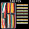 140/150 PCS Boxed 2:1 Times Shrink Electronic DIY Heat Shrink Tube Set Thermoresistant Tube Wire Connection Insulated Polyolefin
