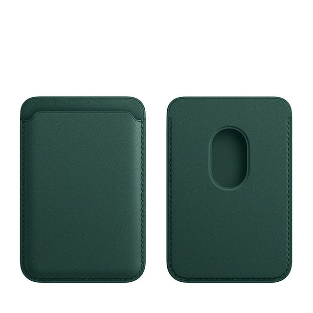 For Magsafe Magnetic Leather Wallet Case For iPhone 13 12 14 Pro Max Magnetic Card Bag iPhone 12 13 mini Phone Cover Accessorie
