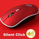 Silent Wireless Mouse PC Computer Mouse Gamer Ergonomic Mouse Optical Noiseless USB Mice Silent Mause Wireless For PC Laptop