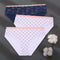 3PCS/Set Women Panties Cotton Underwear Patchwork Cute Design Female Lingerie Underpants Pantys Sexy Briefs Intimates for Girls