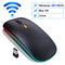 Rechargeable Wireless Mouse Computer Bluetooth Mouse Ergonomic Usb Mouse Silent Mause With Backlight RGB Mice For Laptop PC ipad