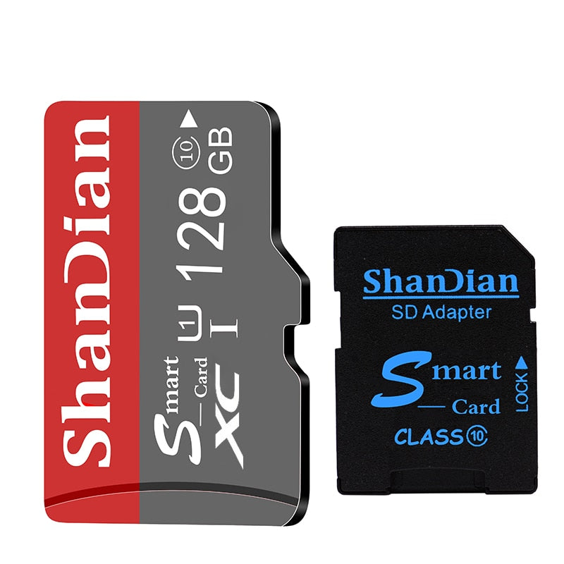 ShanDian Original Smart High quality 64GB Class 10 Memory Card SmartSD 16GB 32GB TF Card SmartSDHC/SDXC for Smartphone/Tablet PC