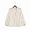 Embroidery Women Blouse Summer 2022 New Fashion Long Sleeve Female Smock Shirt Top Clothing Wears