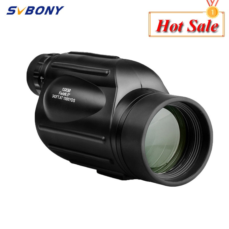 Svbony Telescope SV49 13x50 Monocular Powerful Professional Monoculars Binoculars Waterproof Camping Equipment forTravel Hunting