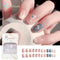 Fake Nails Art Nail Tips Press on False with Designs Set Full Cover Artificial Short Packaging Kiss Display Clear Tipsy Stick