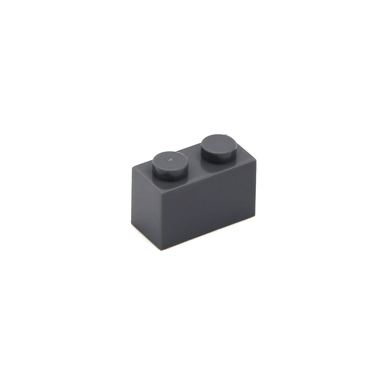 100pcs DIY Building Blocks Thick Figures Bricks 1x2Dots Educational Creative Size Compatible With 3004 Plastic Toys for Children