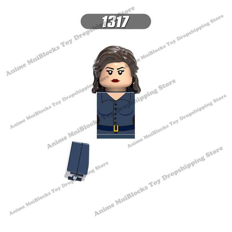 XH heroes bricks X1345 X1335 Disney anime mini action toy figures building blocks Assembly Toys bricks kids collection gifts