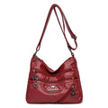 High Quality Soft Leather Luxury Purses and Handbags Women&#39;s Bag Designer Multi-pocket Crossbody Shoulder Bag for Women 2022 Sac