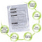 50/100pairs Eyelash Extension Paper Patches Grafted Eye Stickers 7 Color Eyelash Under Eye Pads Eye Paper Patches Tips Sticker
