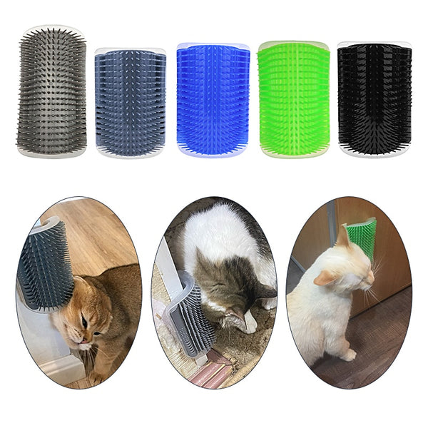 Cats Brush Corner Cat Massage Self Groomer Comb Brush Cat Rubs the Face with a Tickling Comb Cat Product Dropshipping