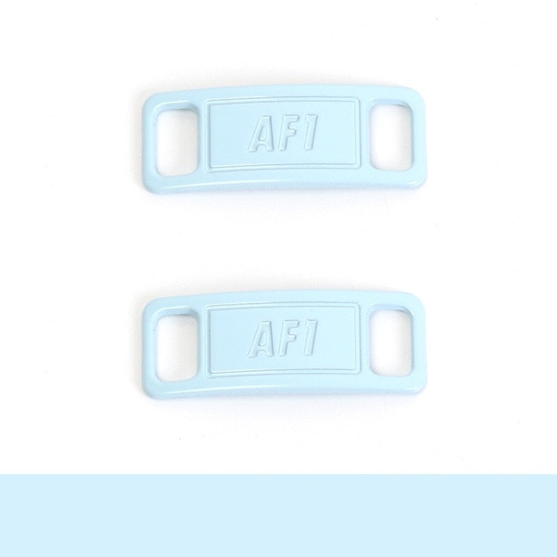 2pcs/pair Shoelace Buckle Metal Shoelaces AF1 Shoelaces Buckle Accessories Metal Lace Lock DIY Sneaker Kits Metal Lace Buckle
