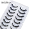 NEW 10 Pairs Natural False Eyelashes Fake Lashes Long Makeup 3d Mink Lashes Extension Eyelash Mink Eyelashes for Beauty 54