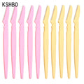 3/10/15 Pcs Professional Trimmer Safe Blade Shaping Knife Eyebrow Blades Face Hair Removal Scraper Shaver Makeup Beauty Tools