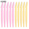 3/10/15 Pcs Professional Trimmer Safe Blade Shaping Knife Eyebrow Blades Face Hair Removal Scraper Shaver Makeup Beauty Tools