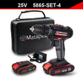 Cordless Screwdriver Electric Screwdriver Cordless Drill  Power Tools Handheld Drill Lithium Battery Charging Drill + Battery