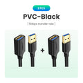 UGREEN USB Extension Cable USB 3.0 Cable for Smart Laptop PC TV Xbox One SSD USB 3.0 2.0 Extender Cord Mini Fast Speed Cable