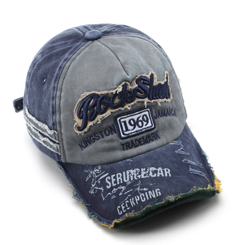 Retro Letter Embroidery Baseball Caps 2022 New Spring Summer Men Women Cotton Adjustable Casual Hat Hip Hop Streetwear Sun Hats